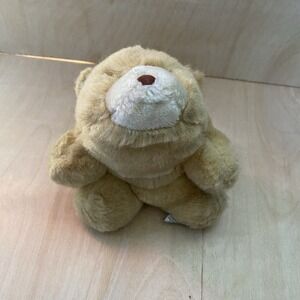 Gund Snuff Snuffles Teddy Bear Plush VTG Stuffed Animal 8" Brown ‎ 1980 Korea
